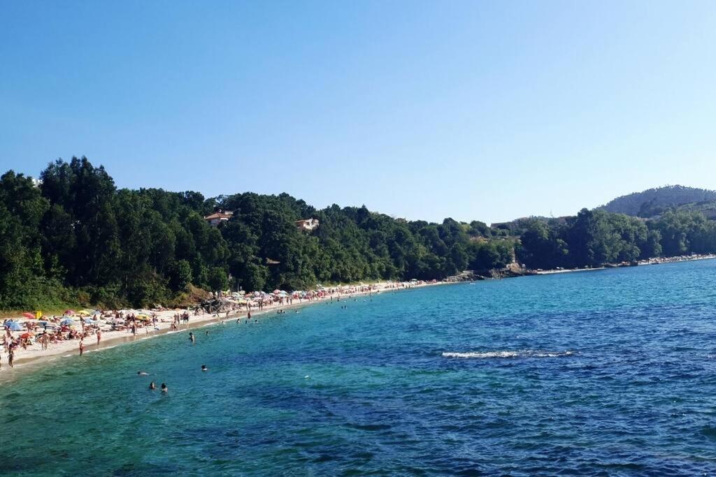 Piso Vistas Al Mar 2. Playa Aguete. Rias Baixas Marín Exterior foto